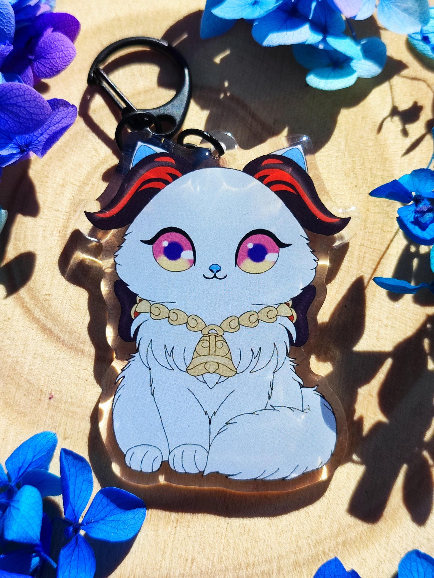 Porte-clés Ganyu - Genshin Cats