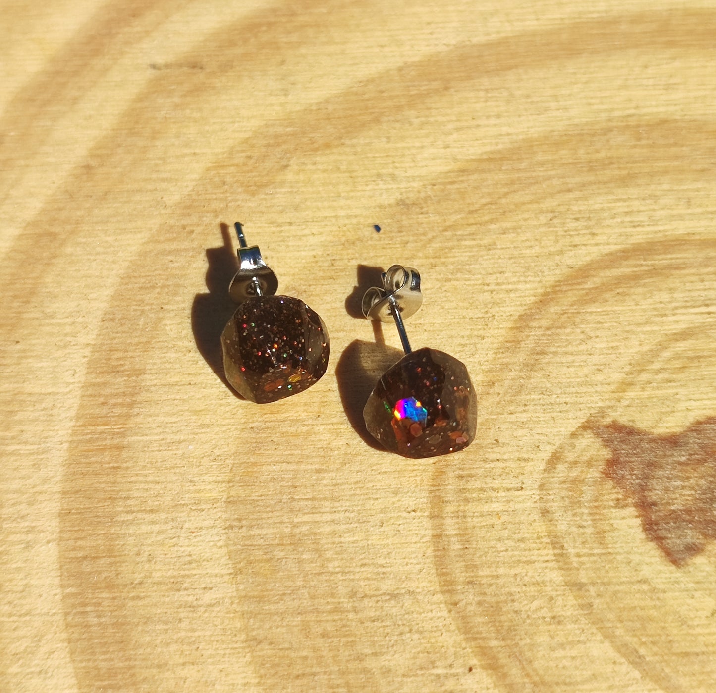 Clous d'oreilles - Cristal