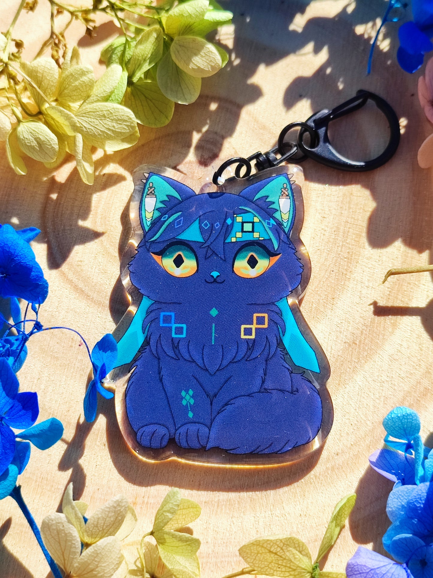 Porte-clés Kinich - Genshin Cats