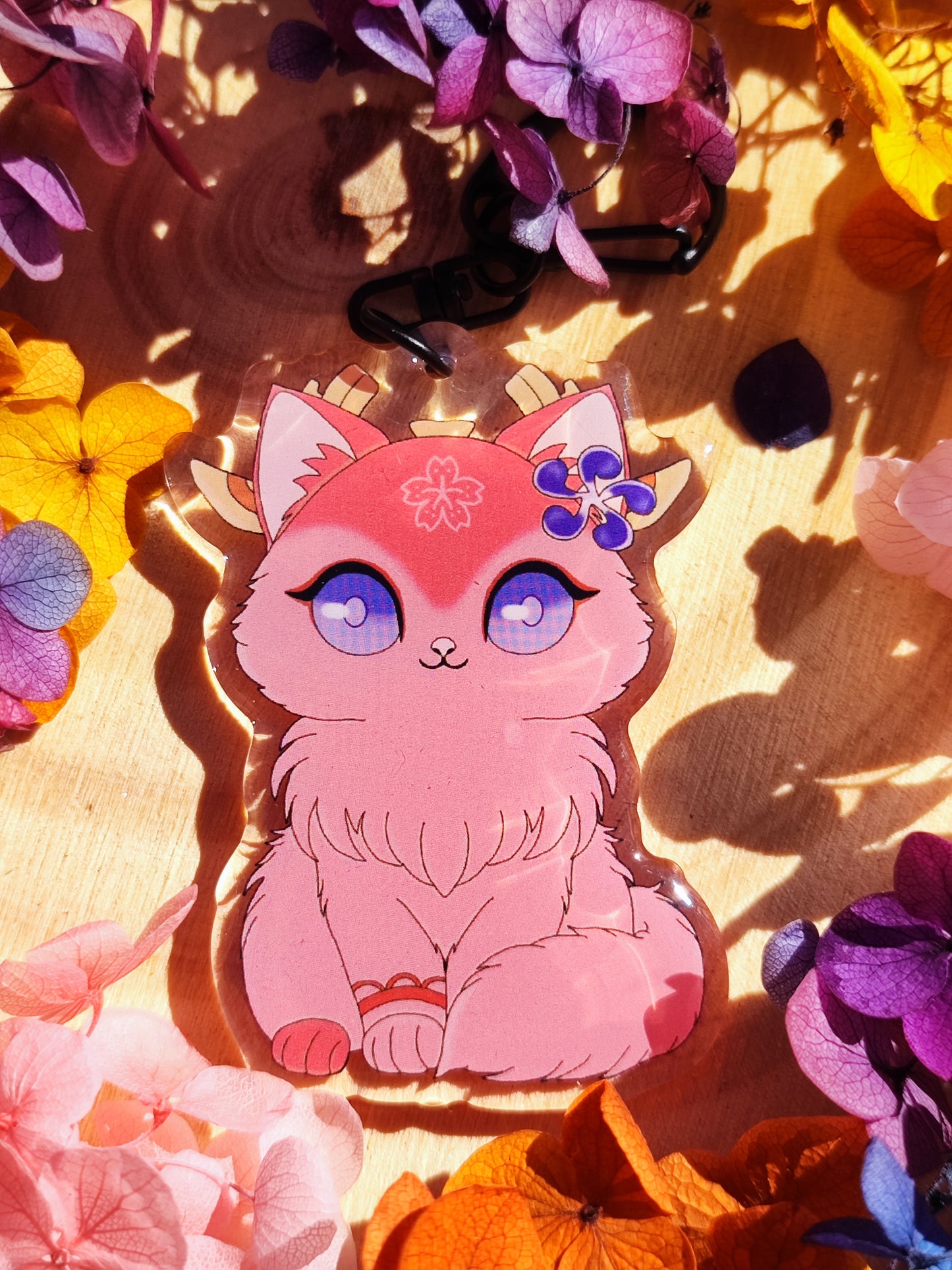 Porte-clés Yae Miko - Genshin Cats