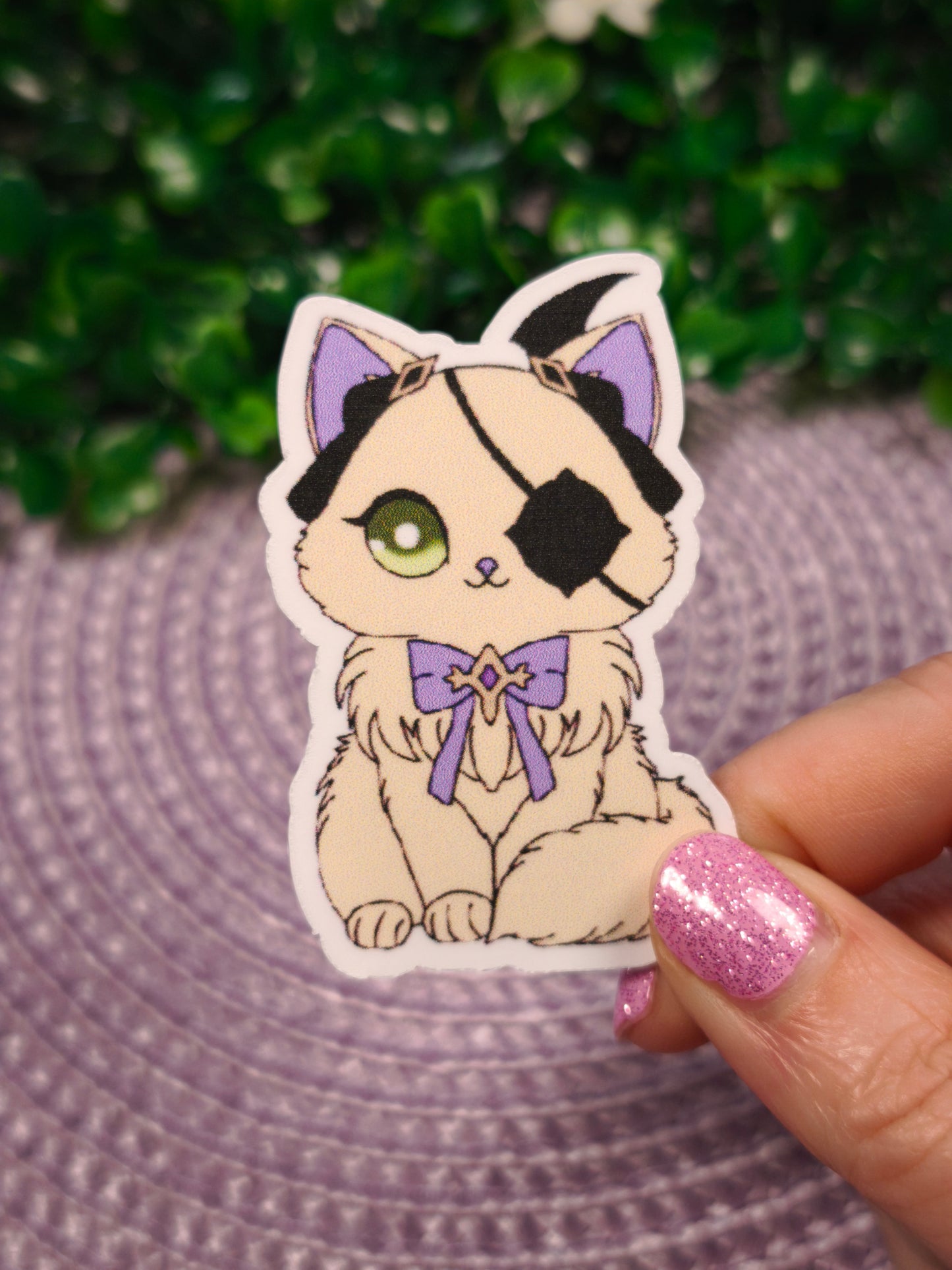 Sticker Fischl - Genshin Cats