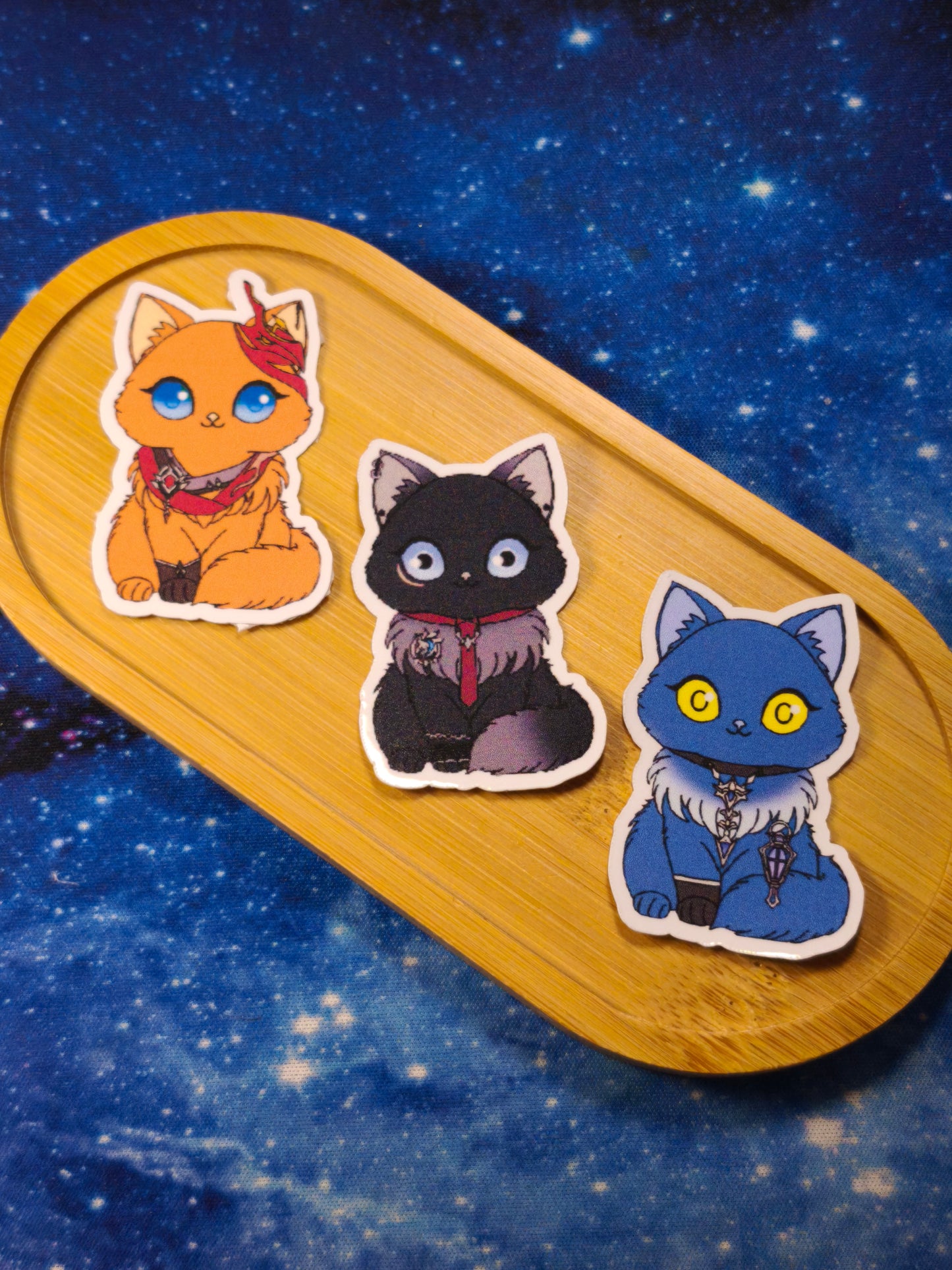 Sticker Tartaglia - Genshin Cats