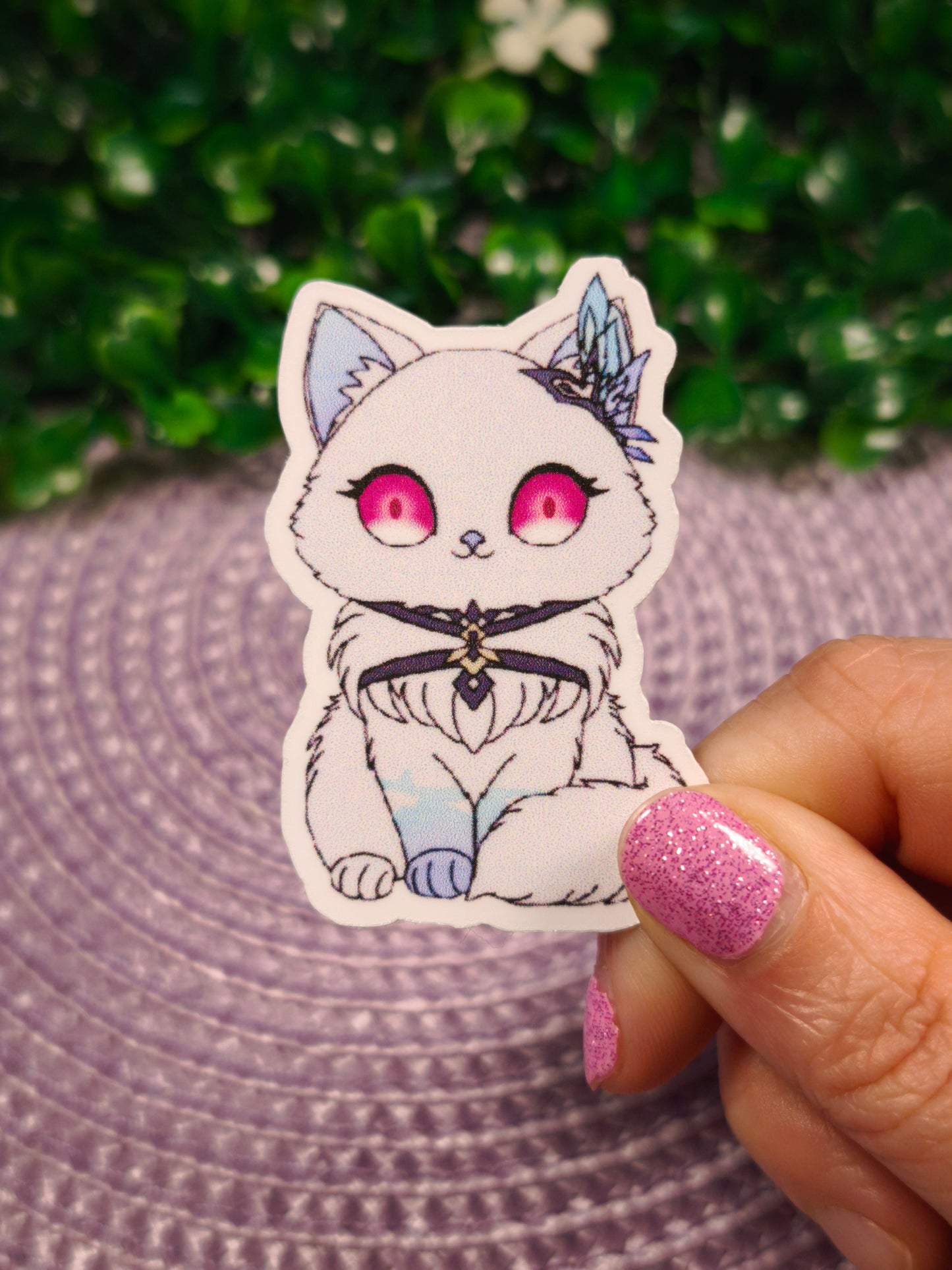 Sticker Skirk - Genshin Cats