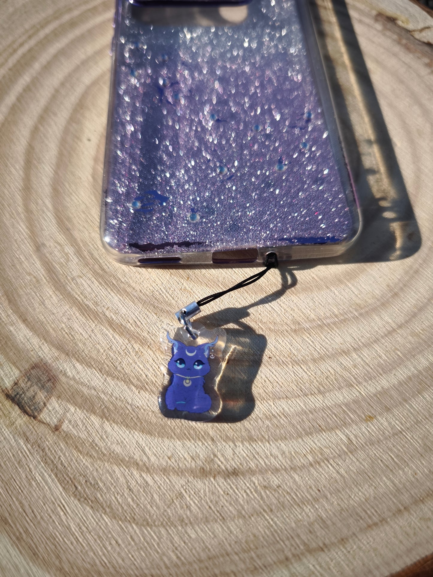 Bijou de téléphone / sac Amber