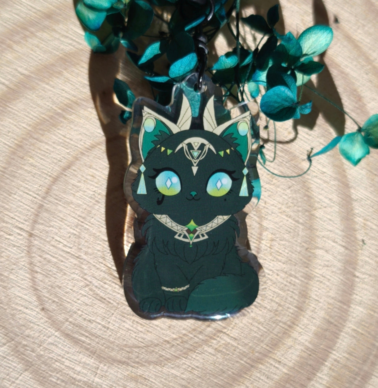 Porte-clés Néfer - Genshin Cats