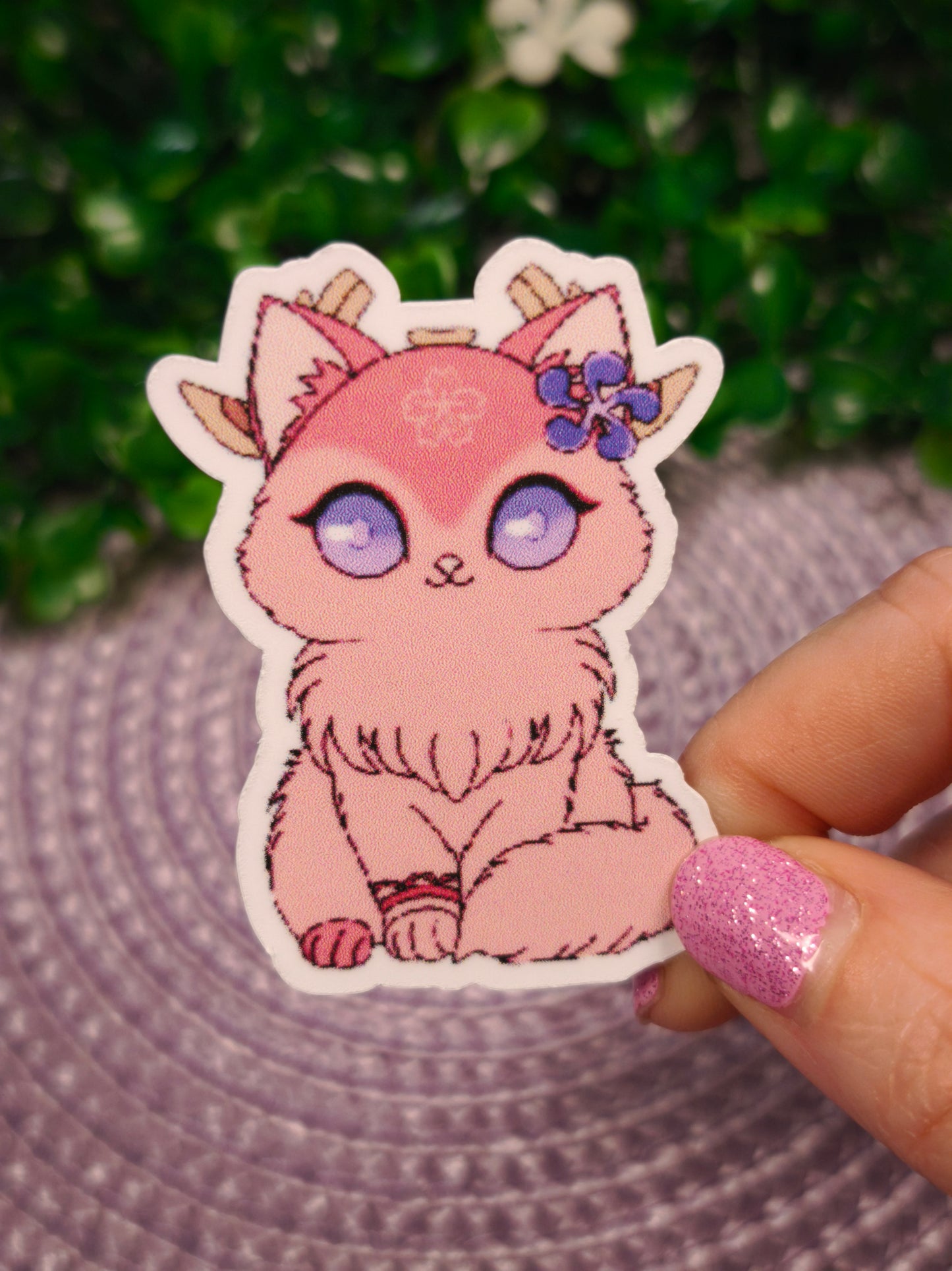 Sticker Yae Miko - Genshin Cats
