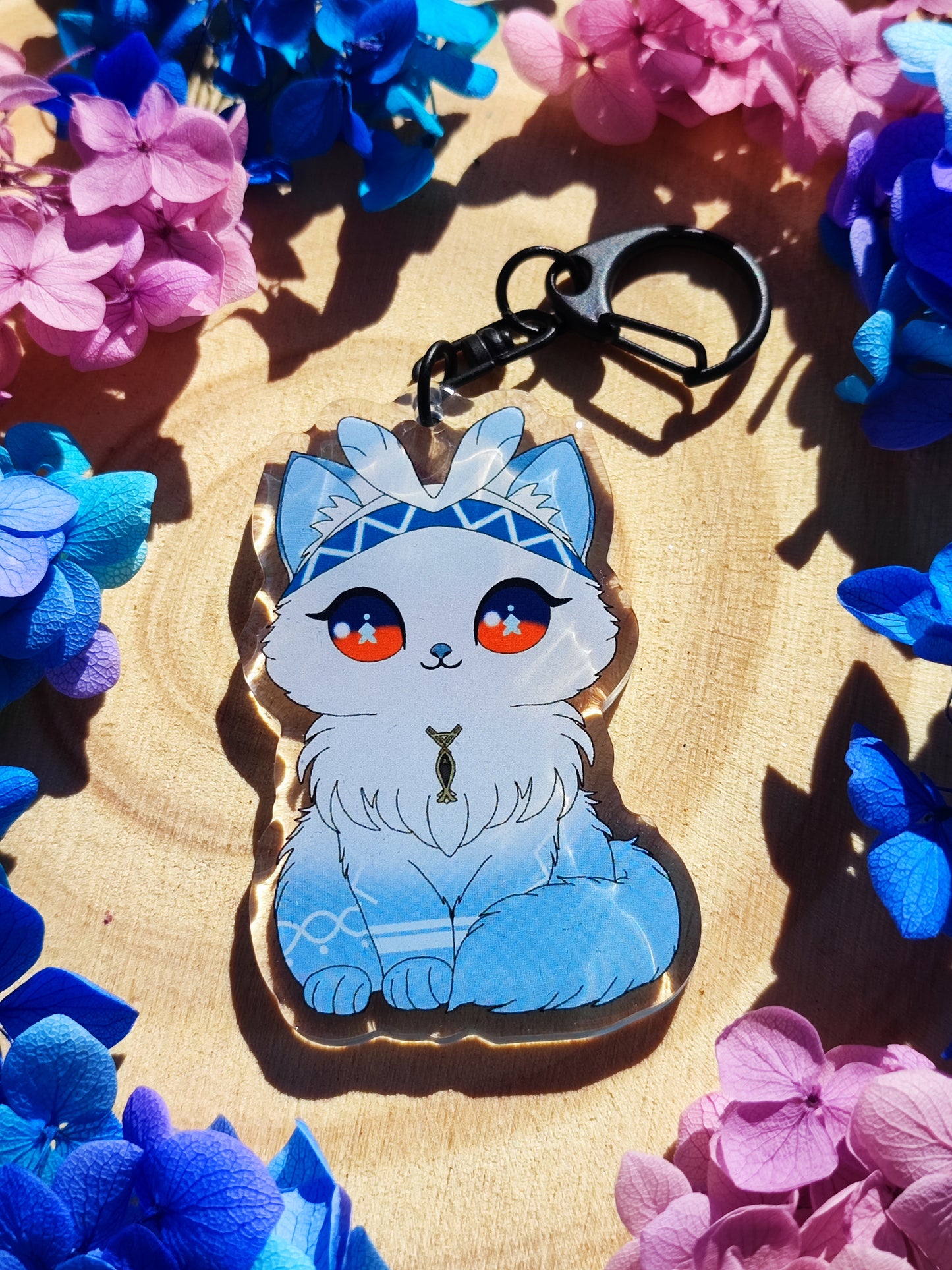 Porte-clés Mualani - Genshin Cats