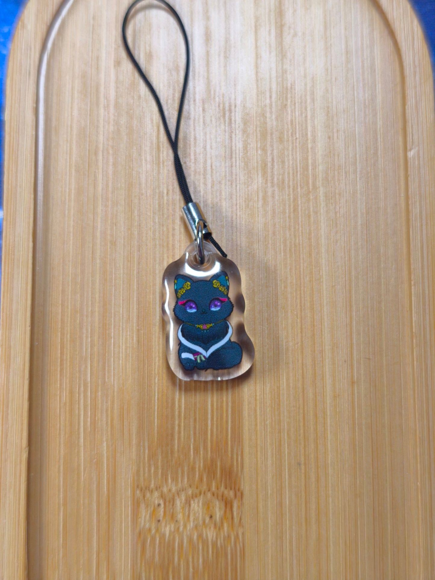 Bijou de téléphone / sac Maomao (Tenue Bleue)