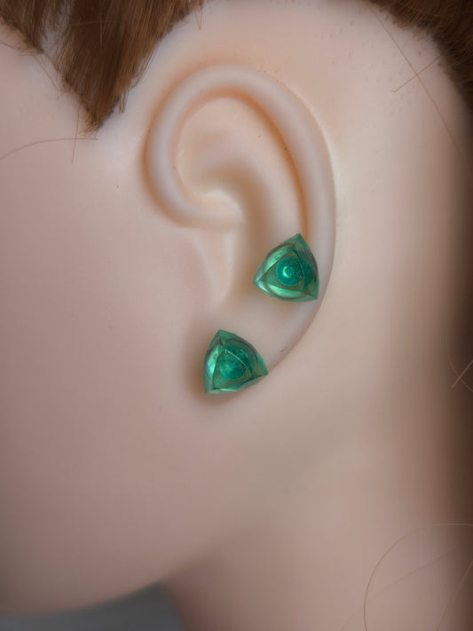 Clous d'oreilles - Cristal