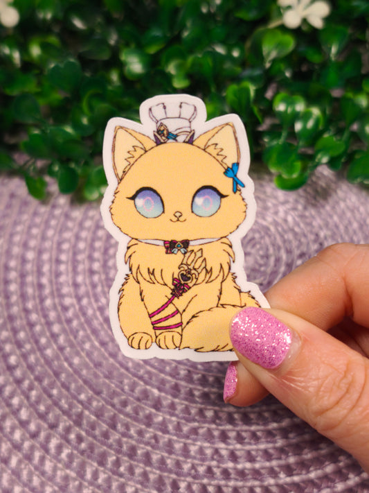 Sticker Escoffier - Genshin Cats