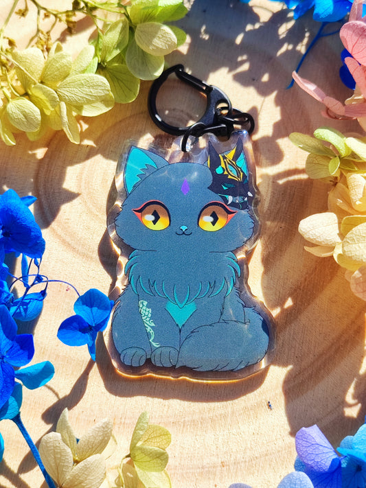 Porte-clés Xiao - Genshin Cats