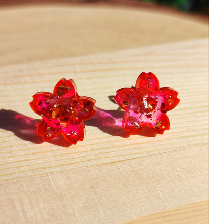 Clous d'oreilles - Fleurette