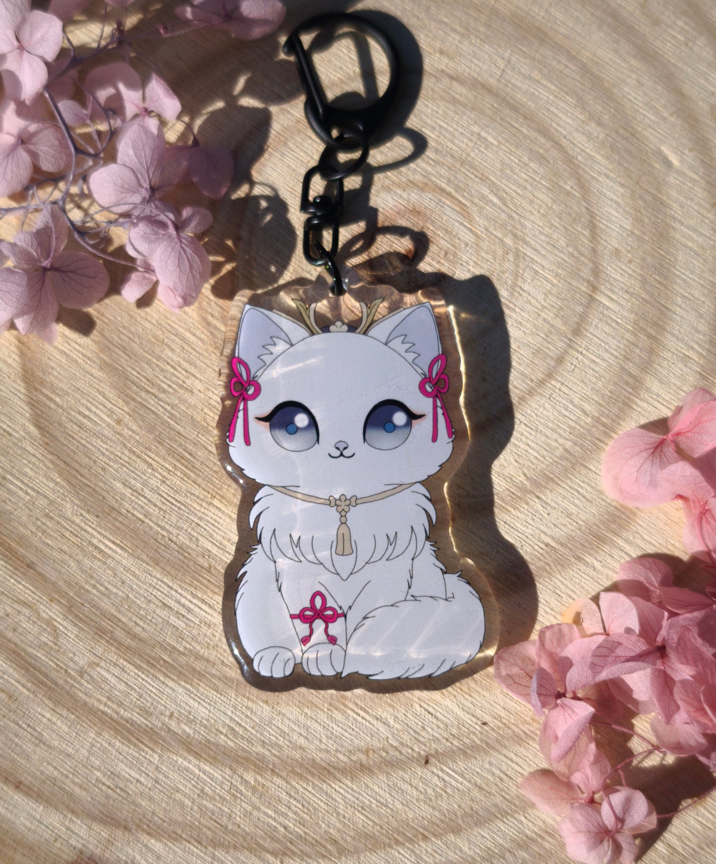 Porte-clés Ayaka - Genshin Cats