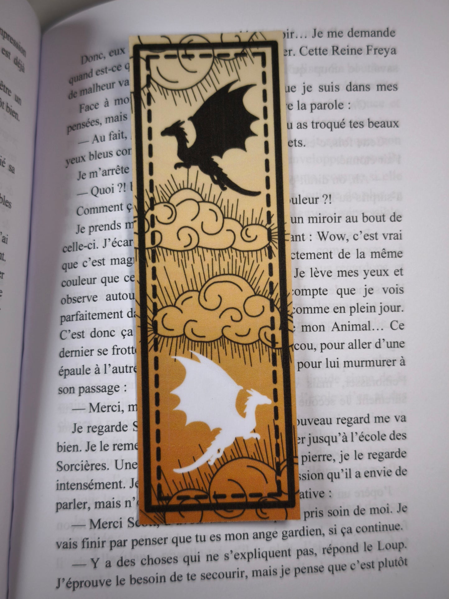 Marque-page Fourth Wing