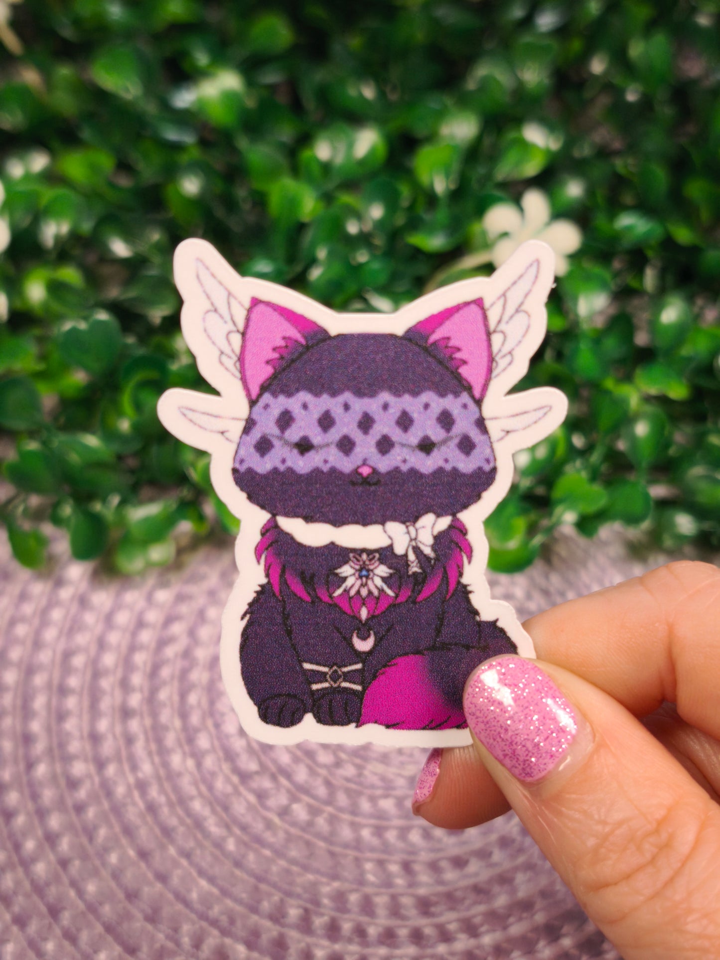 Sticker Columbina - Genshin Cats