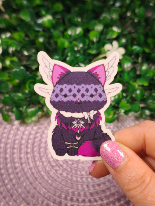 Sticker Columbina - Genshin Cats