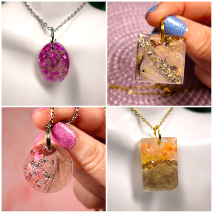 Personnalisation pendentif Pet memories