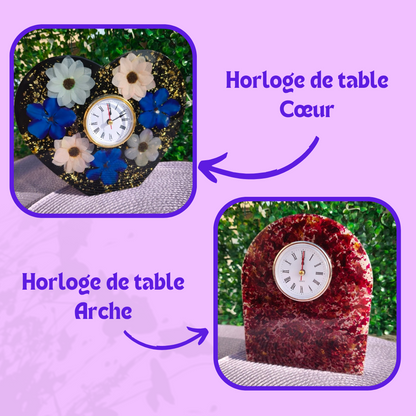 Personnalisation Horloge de table
