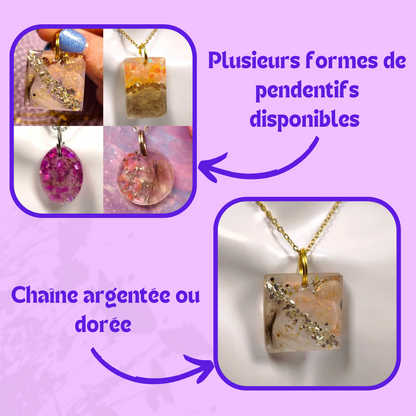 Personnalisation pendentif Pet memories