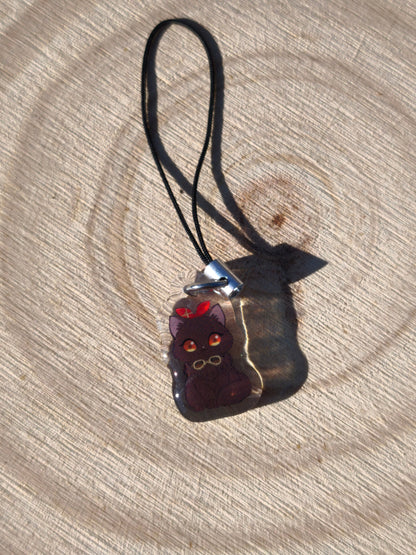 Bijou de téléphone / sac Amber