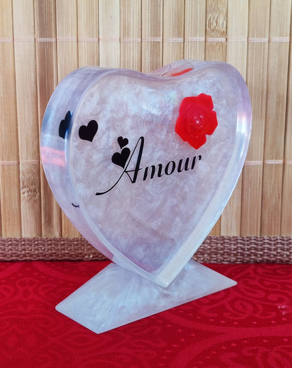 Cœur sur Socle