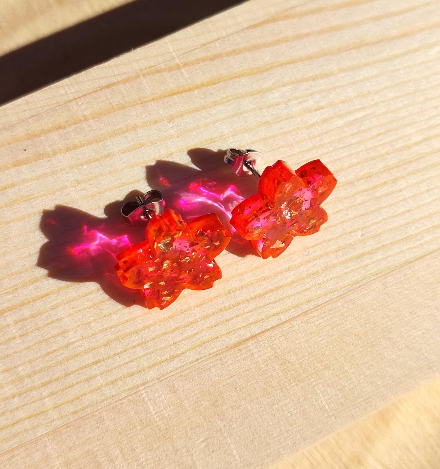 Clous d'oreilles - Fleurette