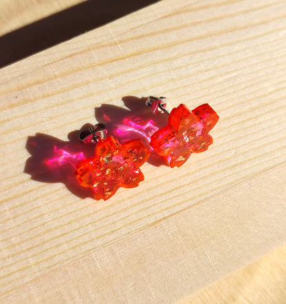 Clous d'oreilles - Fleurette