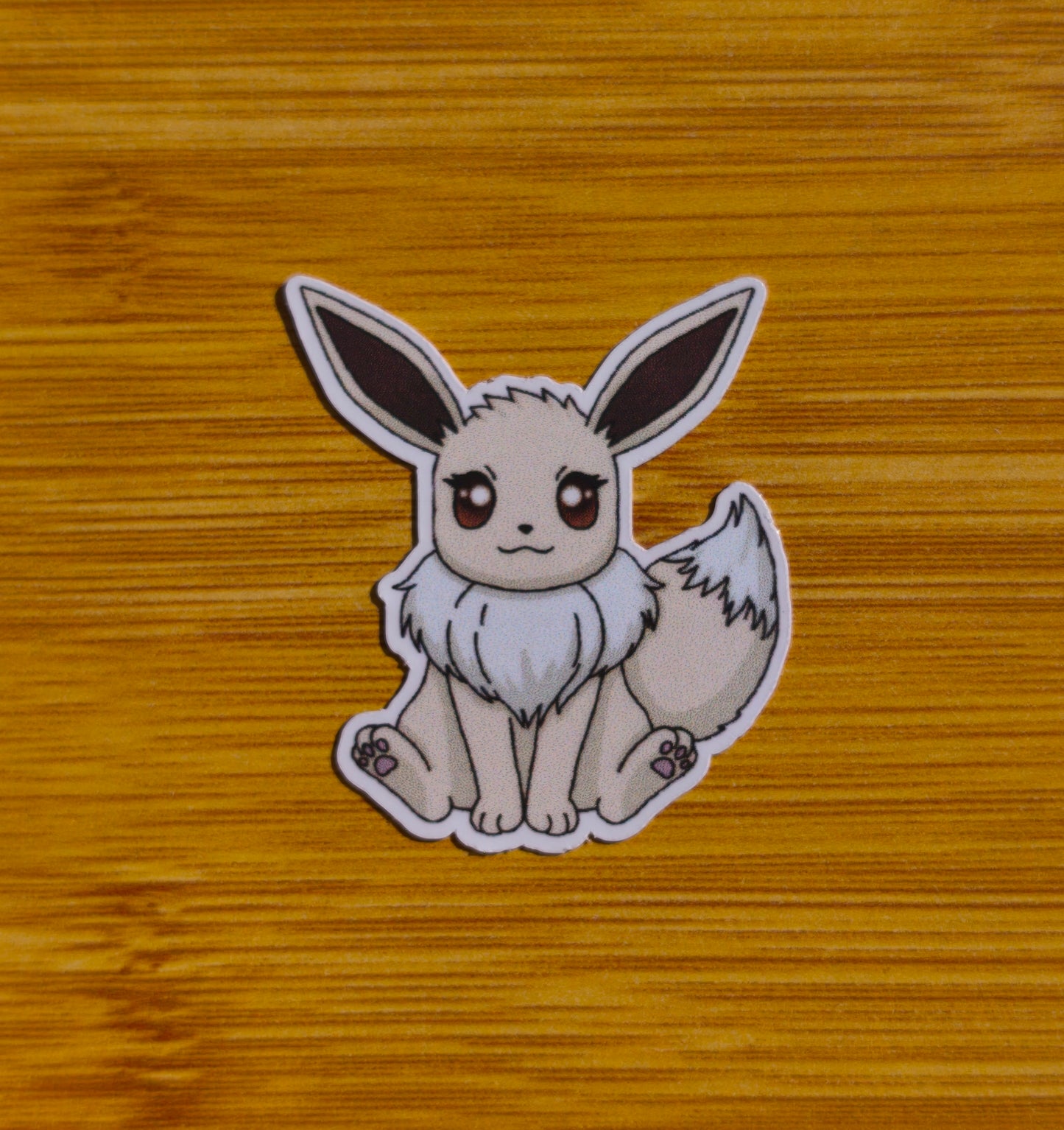 Sticker Pokemon - Évoli Shiny
