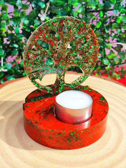 Bougeoir Clip Arbre de vie