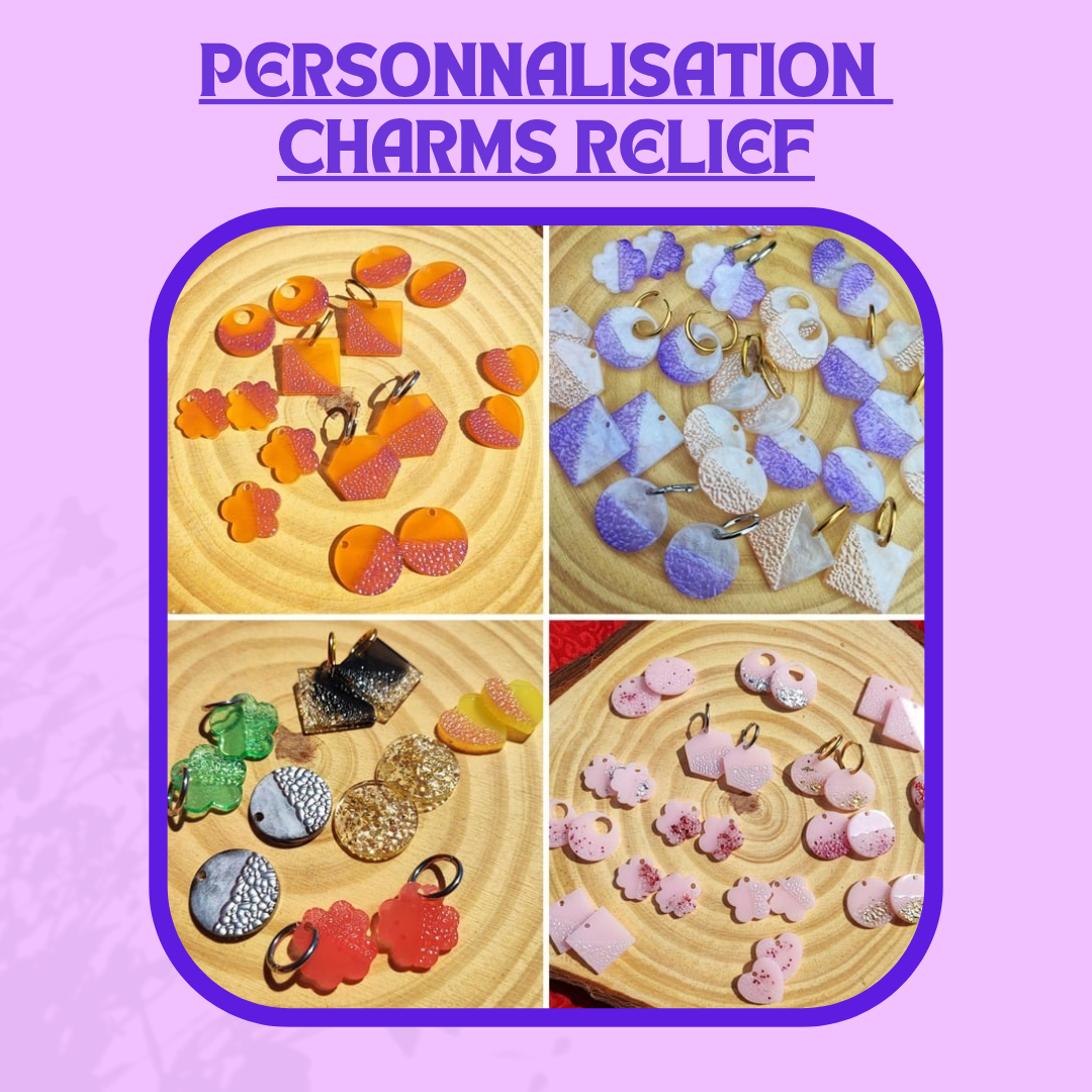 Personnalisation Charms relief