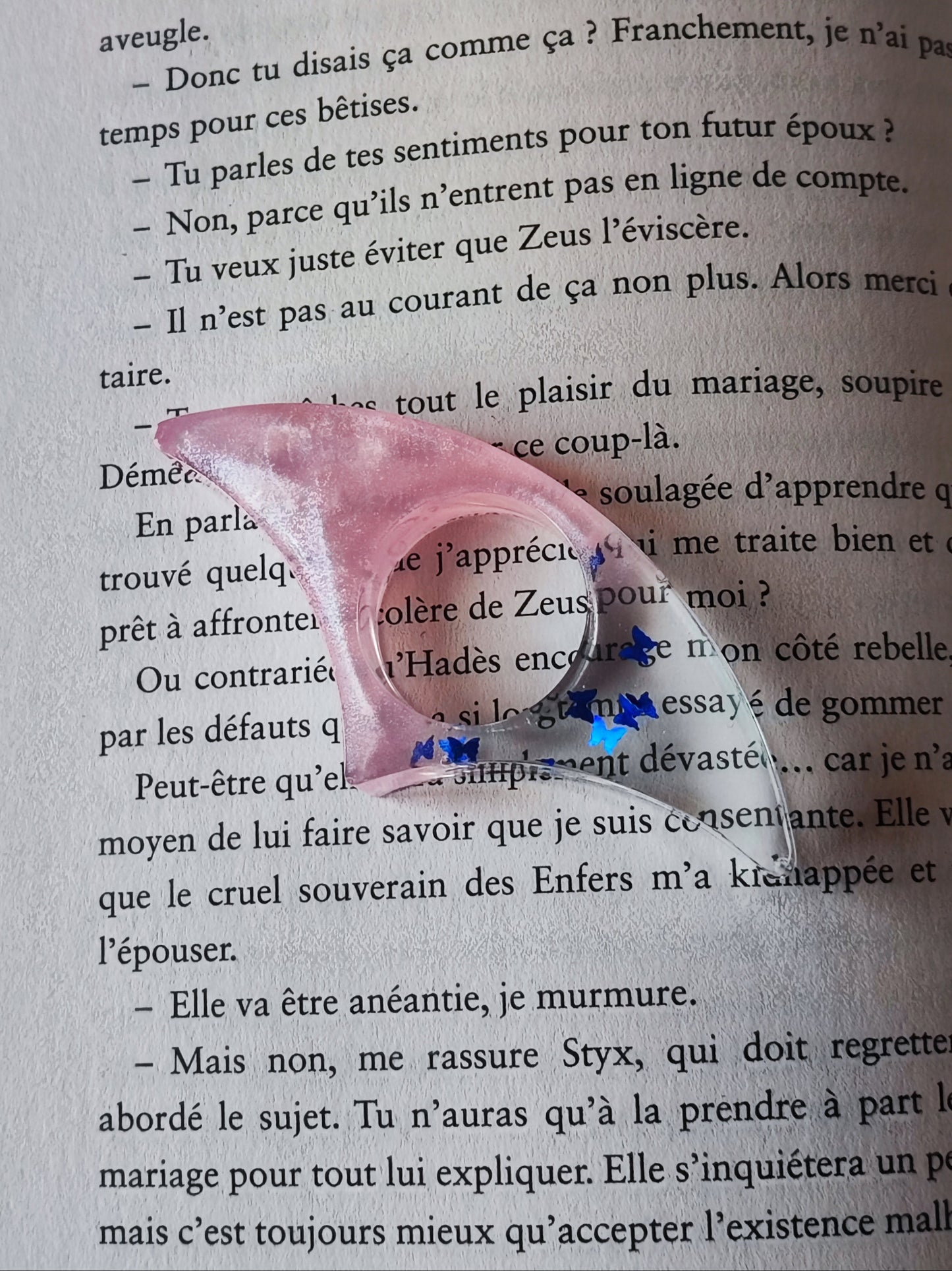 Bague de lecture