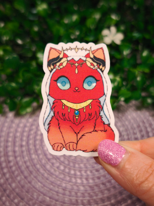 Sticker Nilou - Genshin Cats