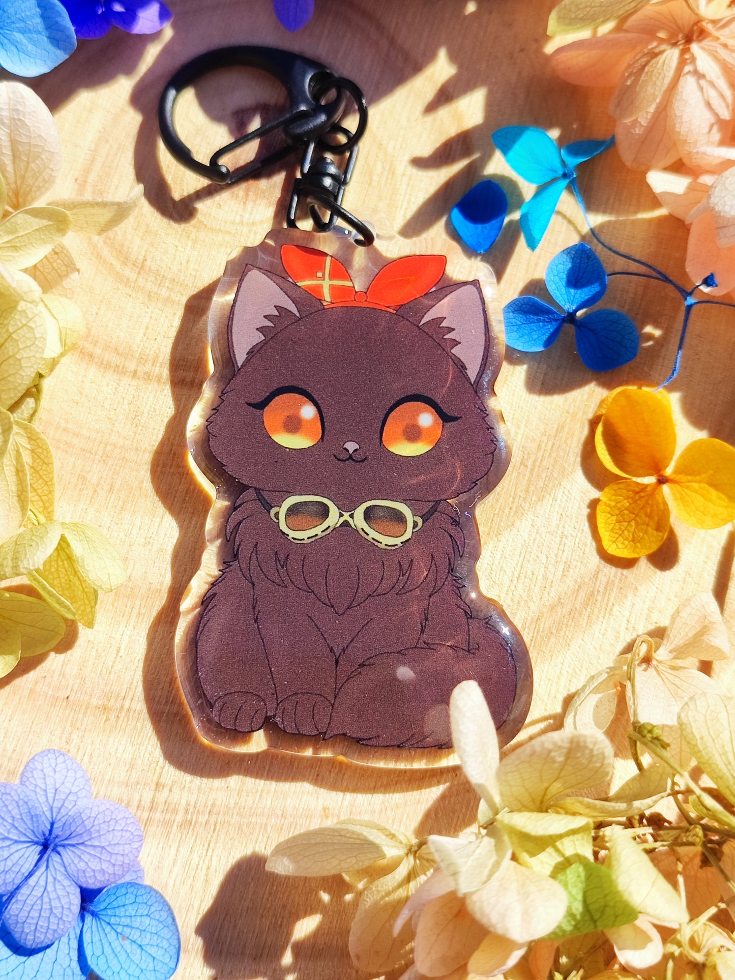 Porte-clés Amber - Genshin Cats