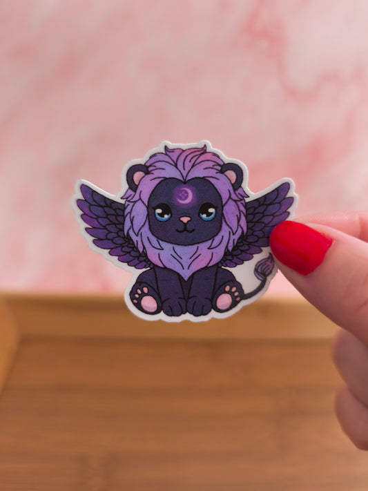 Sticker Lion ailé Séléné