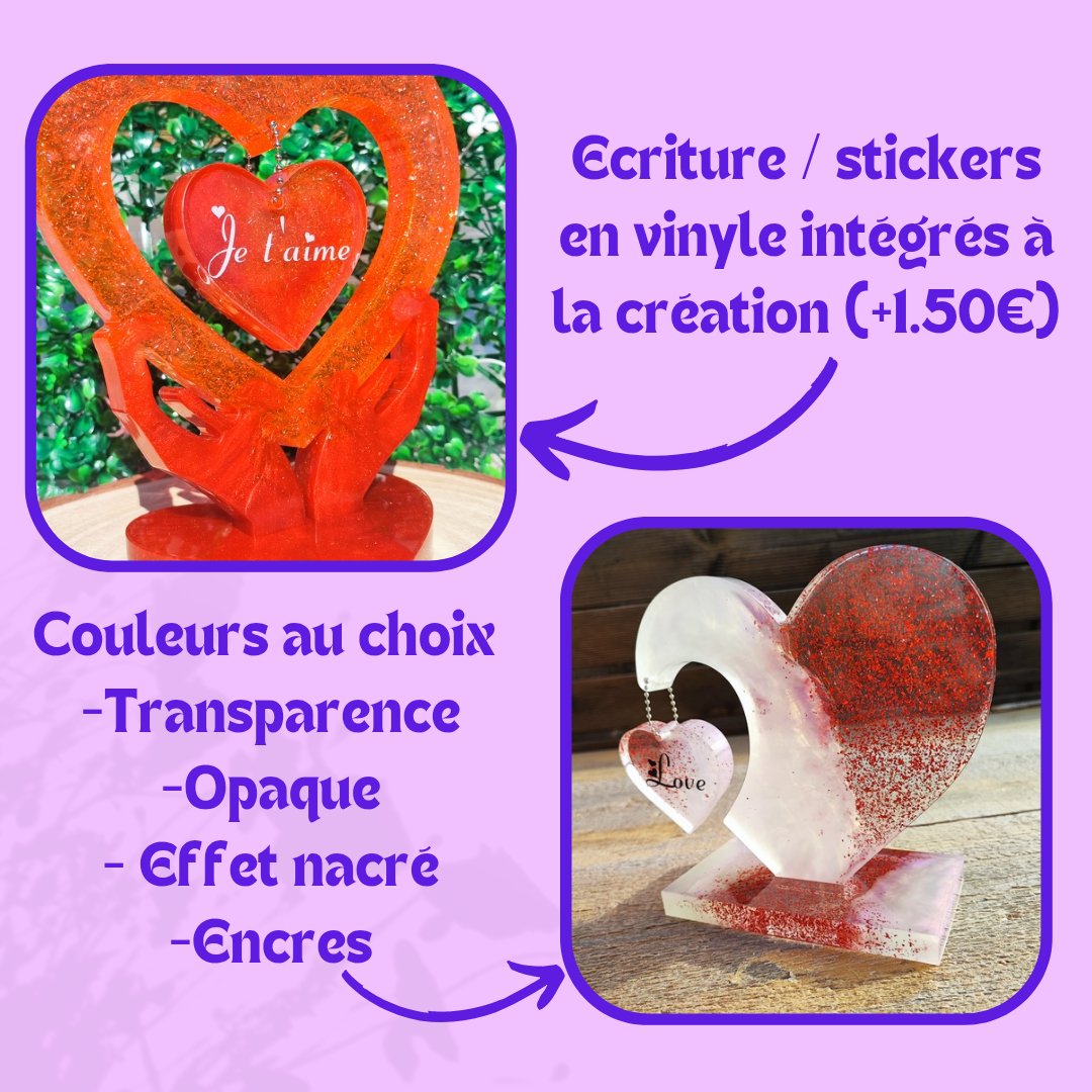 Personnalisation Décorations sur socle