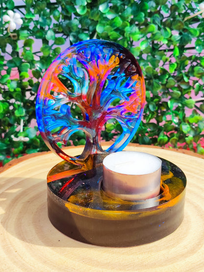 Bougeoir Clip Arbre de vie