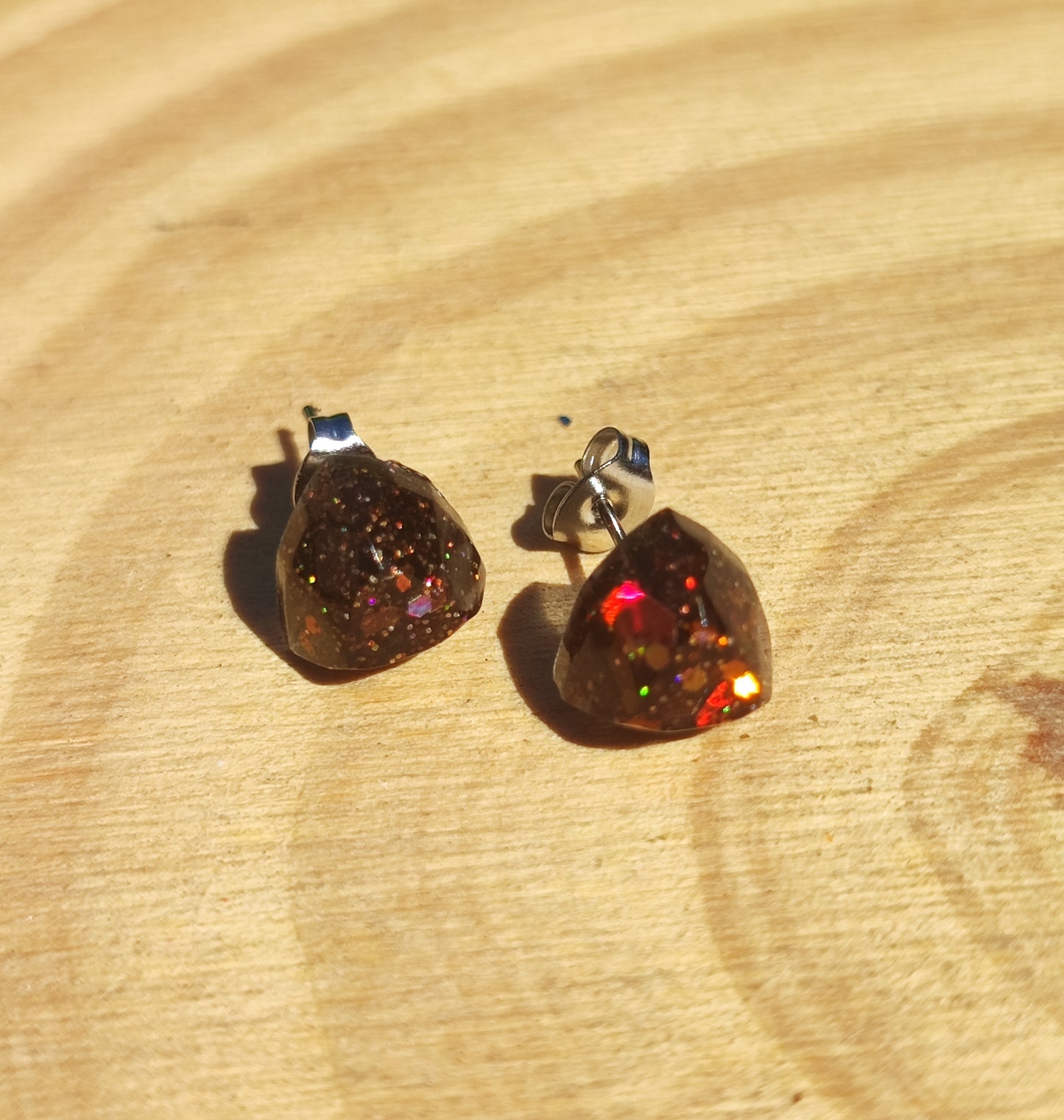 Clous d'oreilles - Cristal