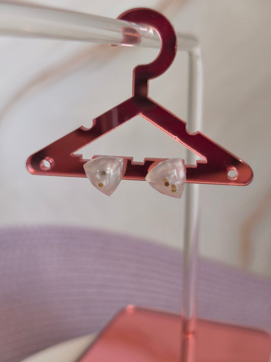 Clous d'oreilles - Cristal