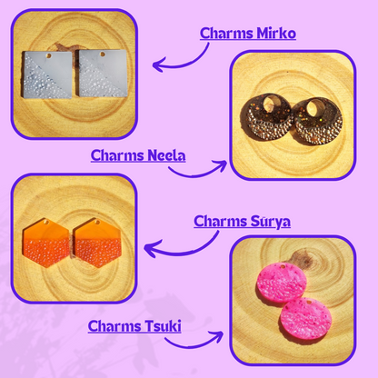 Personnalisation Charms relief