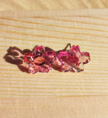 Clous d'oreilles - Fleurette