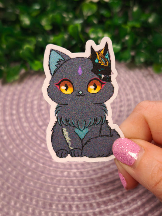 Sticker Xiao - Genshin Cats