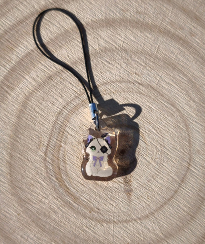 Bijou de téléphone / sac Fischl