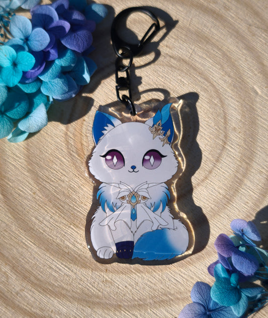 Porte-clés Neuvillette - Genshin Cats