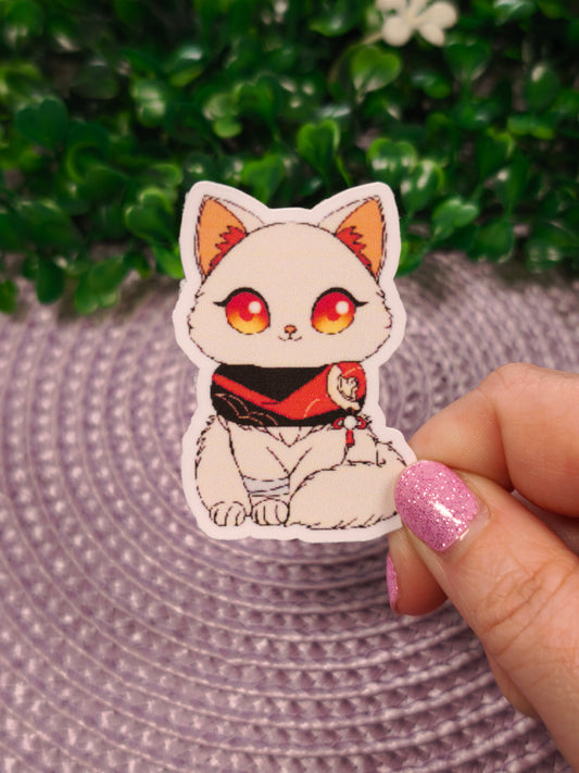 Sticker Kazuha - Genshin Cats