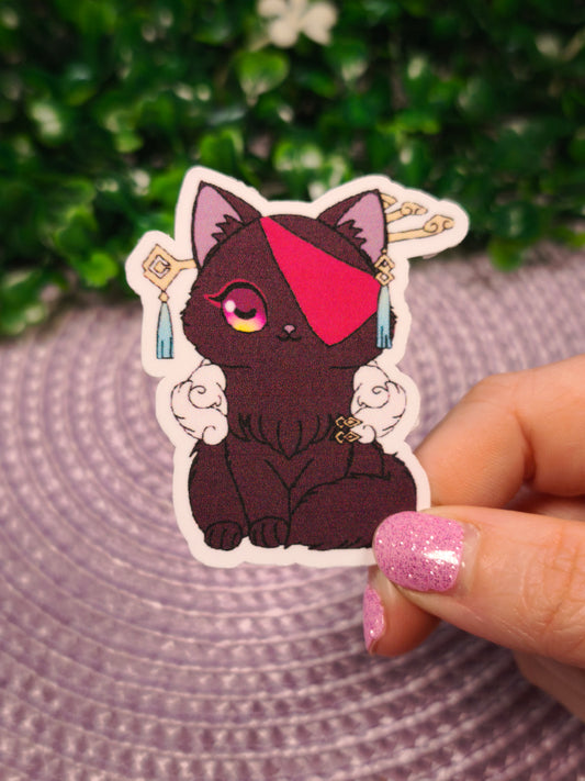 Sticker Beidou - Genshin Cats