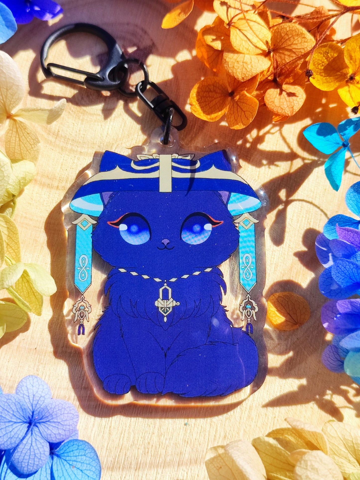 Porte-clés Wanderer - Genshin Cats