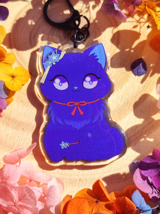 Porte-clés Raiden - Genshin Cats